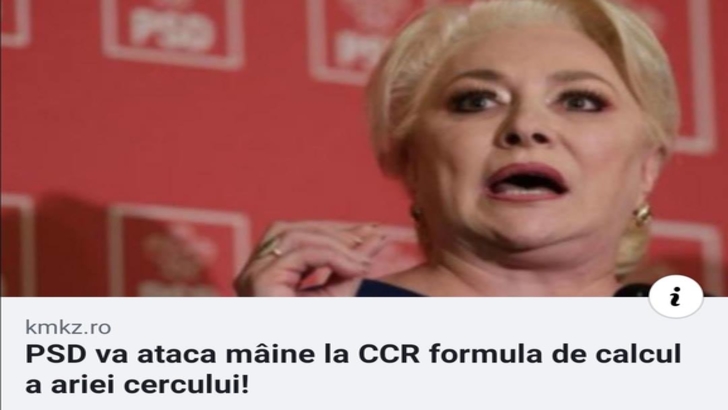 Cele mai amuzante glume și meme-uri cu Viorica Dăncilă și aria cercului